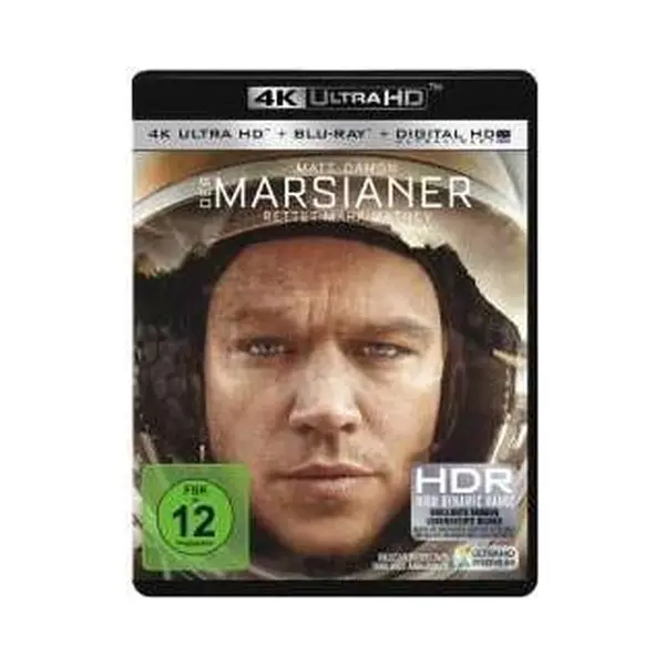 Leonine Distribution Der Marsianer - Rettet Mark Watney 4K 1 Uhd-Blu-ray + 1 Blu-ray + Digital Hd Uv thumbnail