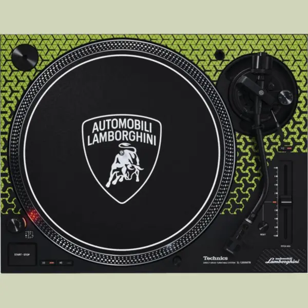 Technics Sl-1200M7PEG draaitafel Draaitafel met directe aandrijving Zwart, Groen Semiautomatisch thumbnail