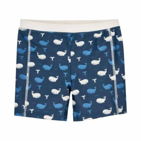 Playshoes 461335 Zwemboxers Blauw, Wit thumbnail