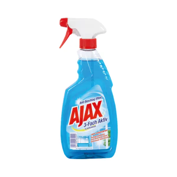 Ajax Glasreiniger Mit Sprühpistole, 4er Pack (4 X 500 Ml) thumbnail