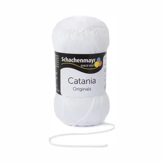 Schachenmayr Catania Katoen 106 Wit
