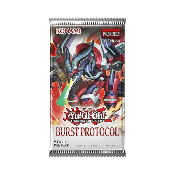 Yu-Gi-Oh! Konami Yu-Gi-Oh! - Burst Protocol Booster Pack - Trading Cards thumbnail