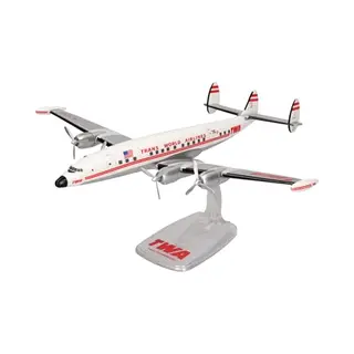 Herpa Modellflugzeug Twa Trans World Airlines Lockheed L-1049G Super Constellation - N7104C, Miniatur Im Maßstab 1, 125, Sammlerstück, Modell Ohne