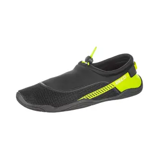 Beco Waterschoenen Beach - Unisex - Neopreen - Zwart/lichtgroen - Maat 36