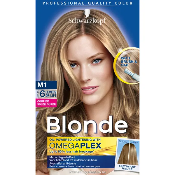 Schwarzkopf Permanente Blondering Coupe De Soleil Blonde M1 thumbnail