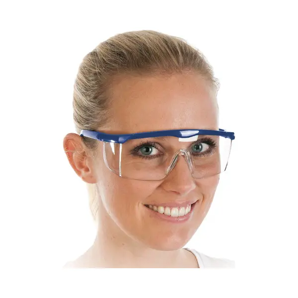 Hygostar Veiligheidsbril - Beschermingsbril - Blauw - Fit - 1 Stuk thumbnail