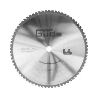 Güde Metallkreissägeblatt Hm 355x25, 4x72Z (Ø 35, 5 Cm, 2, 54 Cm Sägeblattbohrung, 72 Zähne, Max. 1700 1/min, Ohne Kühlung, Geeignet Für