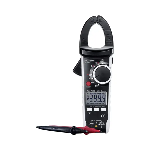 Voltcraft VC585 Stroomtang Digitaal Cat Iii 600 V Weergave (counts), 4000 thumbnail