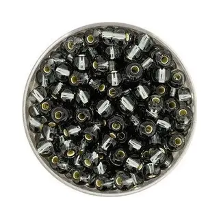 Pracht Creatives Hobby 9268-054 Rocailles Grijs Zilveren Kern 4.5mm