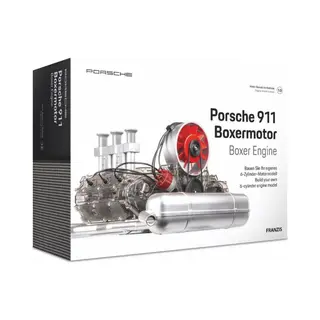 Franzis Verlag GmbH Franzis 67224 - Porsche 911 Boxermotor. 200-Teile-Bausatz Transparentes Funktionsmodell Bewegliche Kurbelwelle Kolben Und Ventile Inkl. Reich