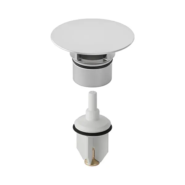 Geberit - Ventilabdeckung Mit Stopfen Chrom Clou 240750211 - Chrom thumbnail