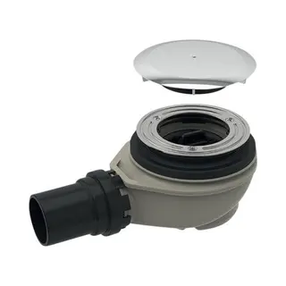 Geberit - Zubehör - Abfallduschset D90, Mit Ablassventildeckel, Chrom 150.551.21.1