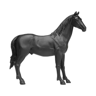 Woonaccessoires Paard 45cm Zwart Kare Design