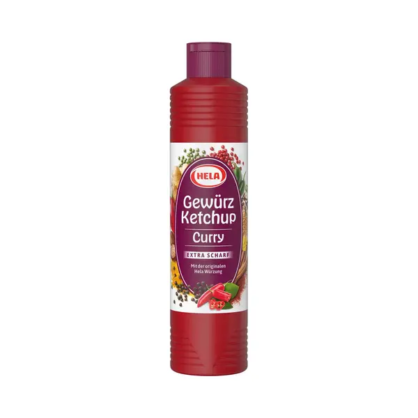 Hela Gewürz Ketchup Curry Extra Scharf 800ml thumbnail