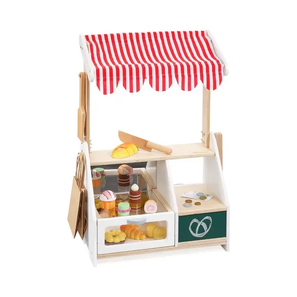 Howa Houten Speelgoed Bakkerij Winkeltje - Kleine Bakkerij Met 16 Accessoires - 4752 thumbnail