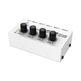 Behringer MX400 mengpaneel 4 kanalen Zwart, Wit