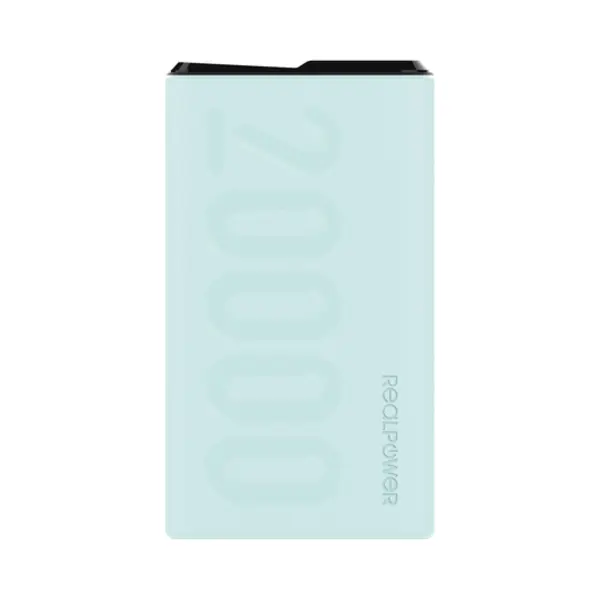 RealPower Pb-20000PD+ Nutopia 20000 mAh Blauw thumbnail