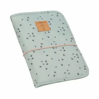 Lässig 1106008556 changing mat Polyester Black, Mint colour Flat