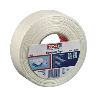 Tesa Teas 60101-00001-00 Professional Cloth Tape White 45m X 50mm 1 Piece