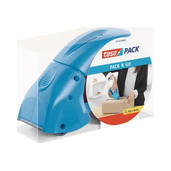 Tesa 51112-00000 Klebefilm-Abroller Blau thumbnail