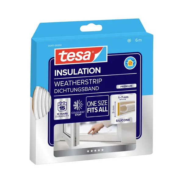 Tesa tesamoll 6 m Door/Window Self-adhesive Transparent thumbnail