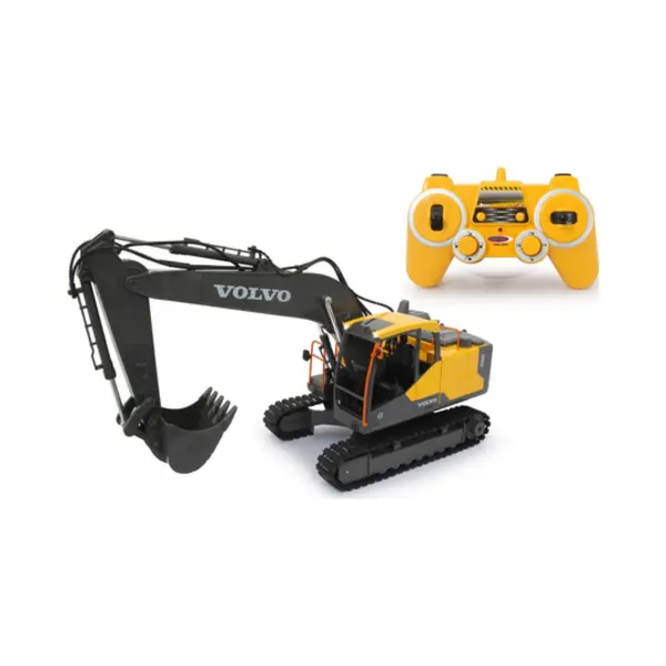 Jamara Excavator Volvo EC160E radiografisch bestuurbaar model Graafmachine Elektromotor thumbnail
