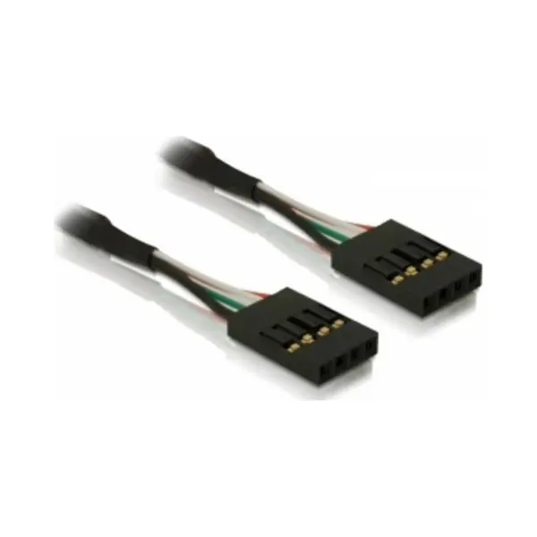 DeLOCK Cable pinheader F/F Signaalkabel 0,40 m Zwart thumbnail