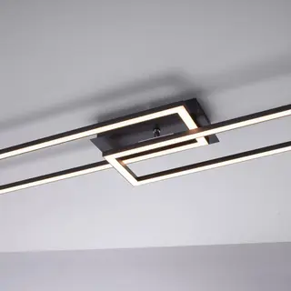 Paul Neuhaus - Plafondlamp Iven 101 X 20 Cm Zwart