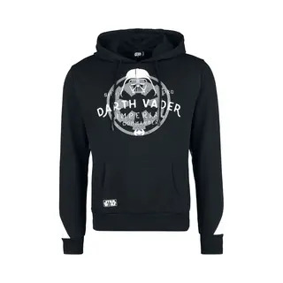 Star Wars Darth Vader - Imperial Commander Kapuzenpullover Schwarz Weiß In L