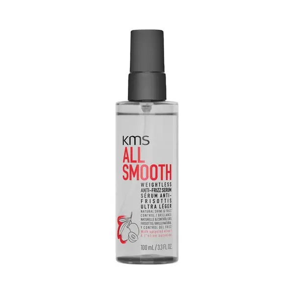 Kms All Smooth Weightless Anti-Frizz Serum In Clear thumbnail