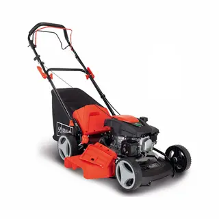 Scheppach MS161-46 Duwgrasmaaier Benzine Zwart, Rood