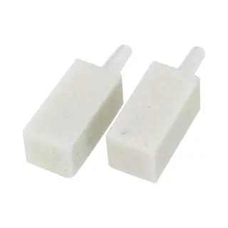 Aqua Della - Aquariumbeluchting - Vissen - Uitstroomsteentje 2st - 30x15x15mm Wit - 2st