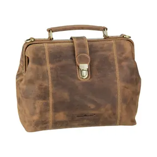 Greenburry Vintage Handtasche Leder 32 Cm