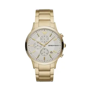 Emporio Armani AR11332 Chronograph Men's Watch Renato Gold