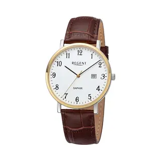 Regent Herren-Armbanduhr Bicolor Mit Saphirglas 11120122