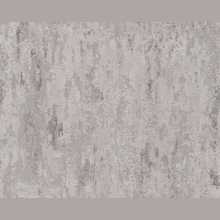 Ruw Metaal Behang | Industrieel - Grijs Zilver - A.S. Création Beton "Concrete & More"