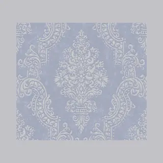 As Creation - Vliestapete Lila Barock Tapete Gemustert Gerader Ansatz Pure Elegance - Lila