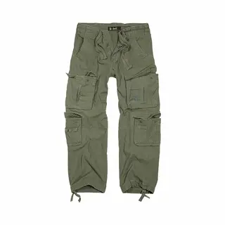 Brandit Cargobroek - Pure Vintage Trousers - L Tot 7XL - Voor Mannen - Olijf