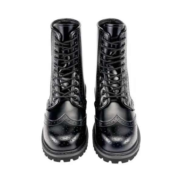 Brandit Budapester Phantom 10 Eyelet Boots Black Gr. 5/39 thumbnail