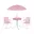 roze, wit
