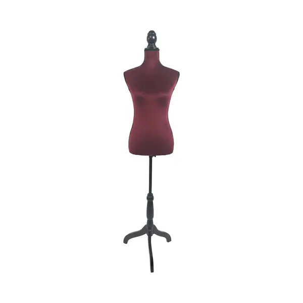 Relaxdays Schneiderpuppe, Accessoires Voor Naaien, Rood thumbnail
