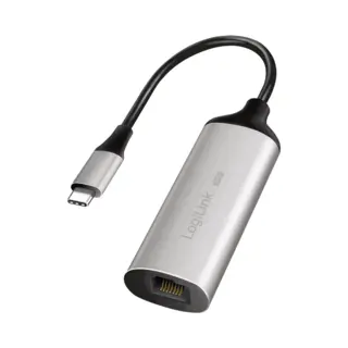 LogiLink Usb Adapter. Usb 3.2. Usb-C To 5G Gigabit Ethernet. Aluminum