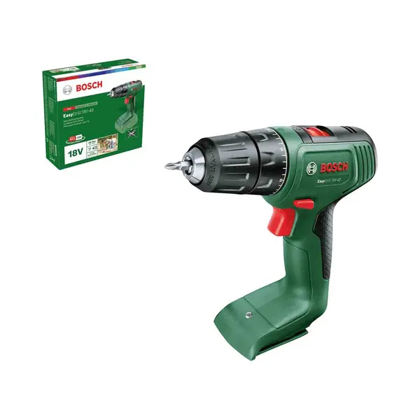 Bosch EasyDrill 18V-40 1630 Rpm Keyless 1.3 kg Black, Green thumbnail