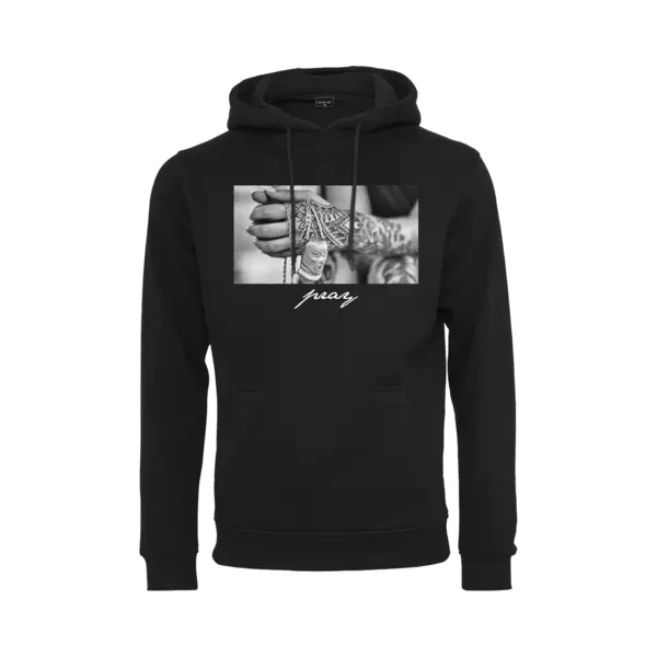 Mister Tee, Herren, Pullover, Pray 2.0 Hoody, Schwarz, (Xxl) thumbnail