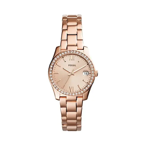Fossil ES4318P Uhr Armbanduhr Weiblich Quarz Roségold thumbnail