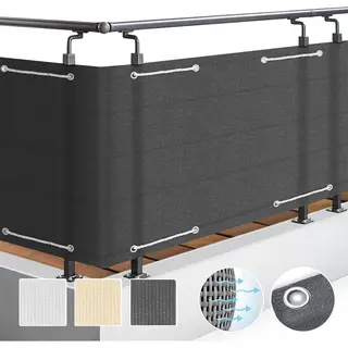Sol Royal - Solvision Pes Balkonumspannung Pb2 500x90cm Anthrazit