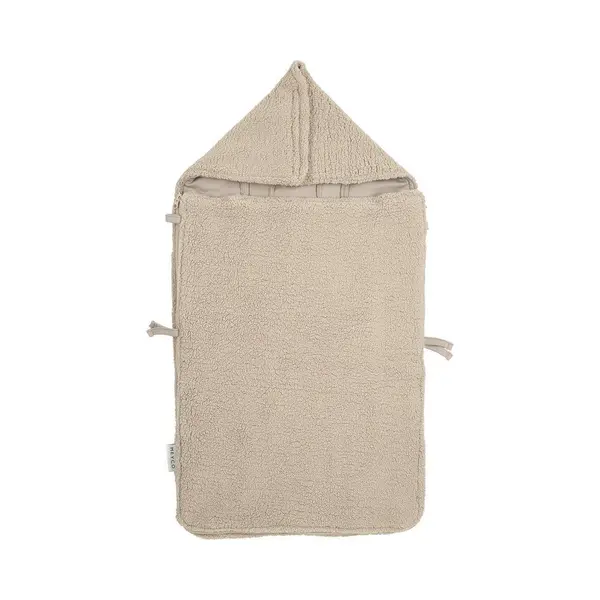 Meyco Baby Fussack Teddy - Größe 40x82cm - Sand thumbnail
