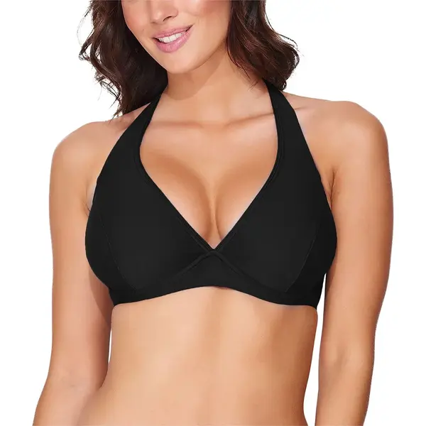 Merry Style Damen Bikini Oberteil 74RN24 (Schwarz (9240), 75 C) thumbnail