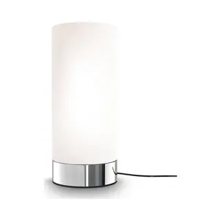 B.K.Licht Tischleuchte Isa, Ohne Leuchtmittel, Led Tischlampe, Berührungssensor, Dimmbar, Touchdimmer Nachttischlampe