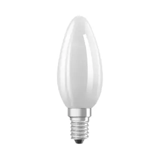 Osram Led Lamp Kaars Mat E14 1, 2W 4000K 255lm